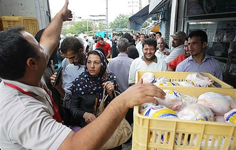 نوسانات قیمت مرغ در تهران برطرف می‌شود