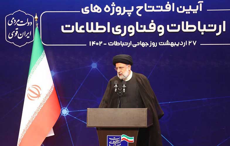 سرویس جدید فیبر نوری ایرانسل توسط رئیس‌جمهوری افتتاح شد