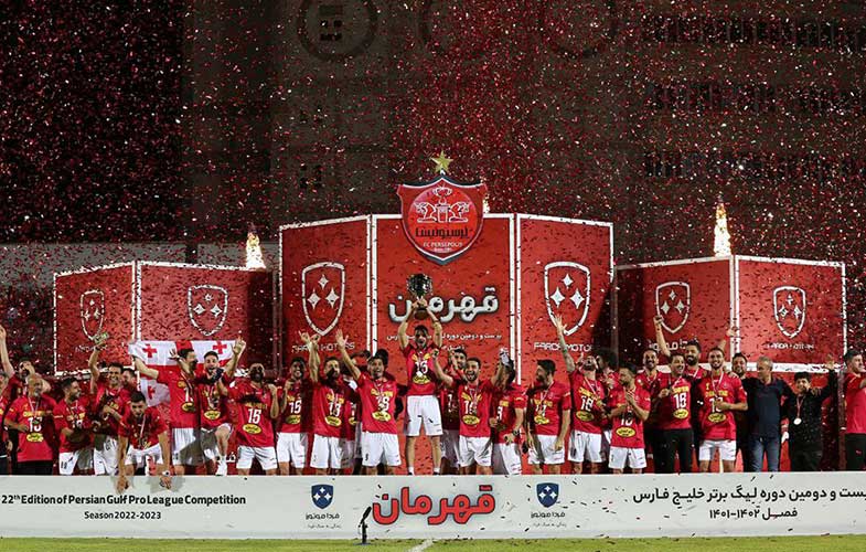 قهرمانی قرمزپوشان پایتخت در لیگ برتر با حمایت ایرانسل