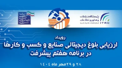 ارائه مدل تحول دیجیتال ایرانسل در همایش ارزیابی بلوغ دیجیتال صنایع کشور 20 ارائه مدل تحول دیجیتال ایرانسل در همایش ارزیابی بلوغ دیجیتال صنایع کشور