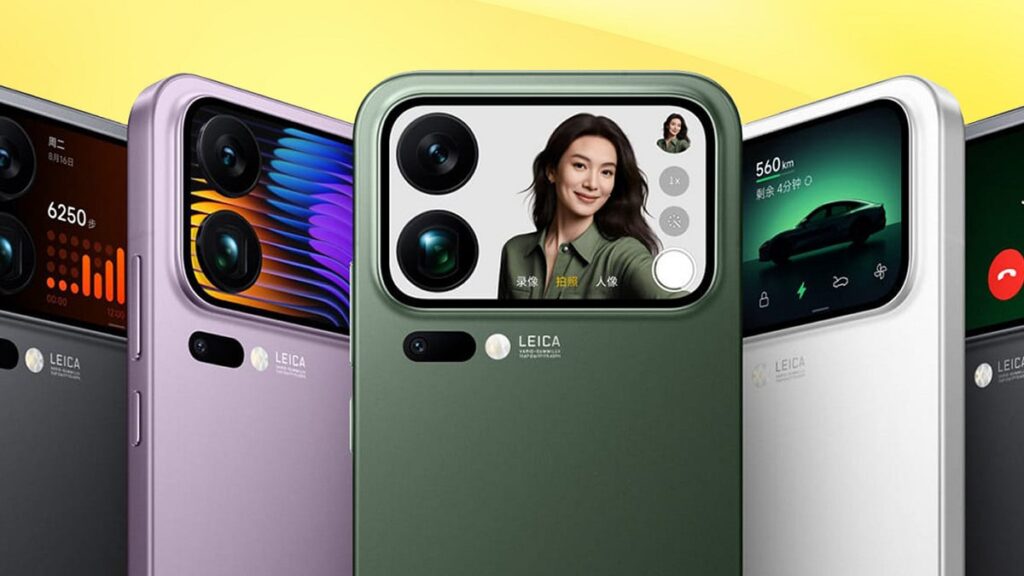 شیائومی ۱۷ پرو مکس؛ رقیب سرسخت اپل با دو نمایشگر و دوربین لایکا