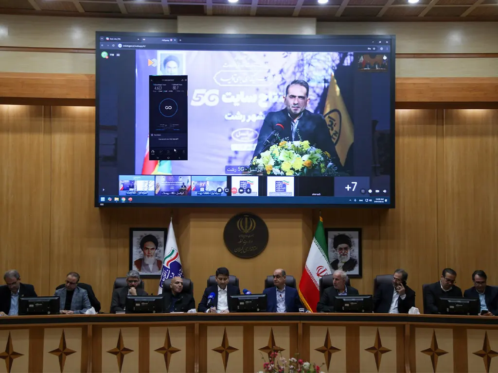 ثبت سرعت ۴۶۱۳ مگابیت بر ثانیه با افتتاح سایت 5G ایرانسل در رشت