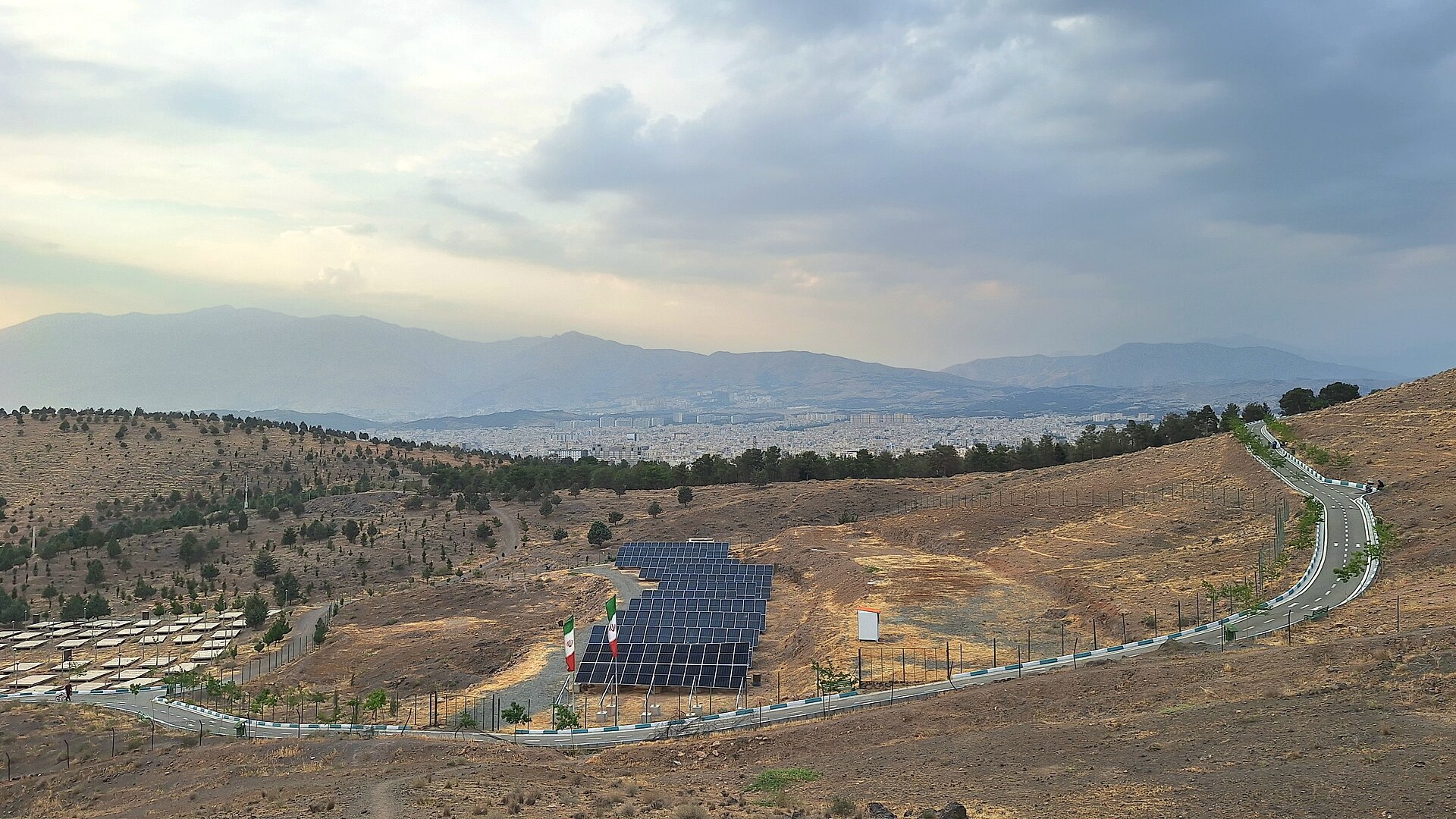 قطع و جایگزینی ۳۵ هزار درخت در پارک سرخه حصار 1 پارک جنگلی سرخه حصار تهران