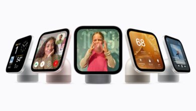 نمایشگر هوشمند Apple HomeView در چند رنگ و با صفحه‌های مختلف