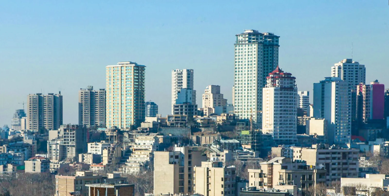 نمایی از شهر تهران