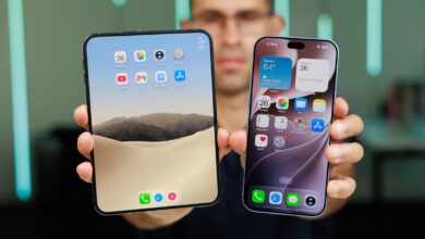 iOS 27 روی آیفون Duo