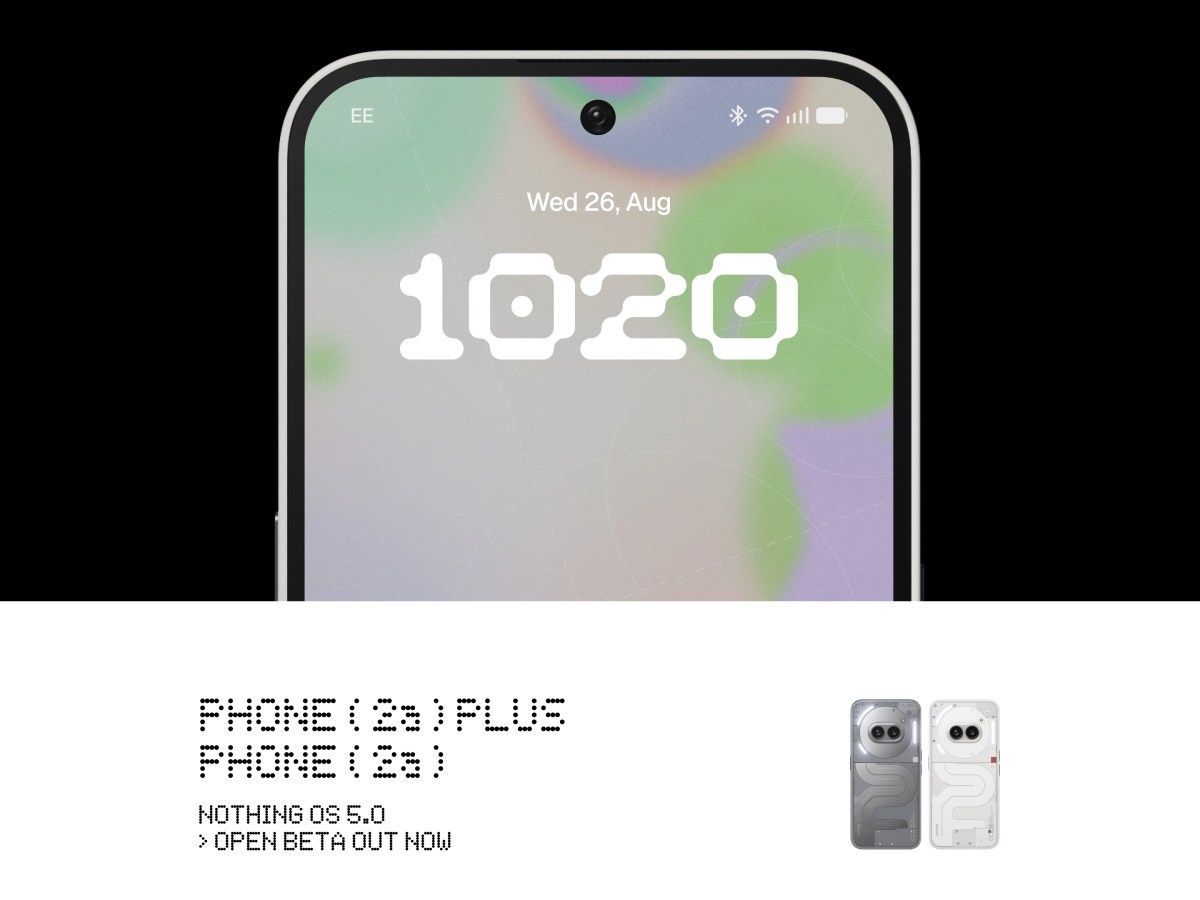 Nothing OS 5.0 روی Nothing Phone (2a)